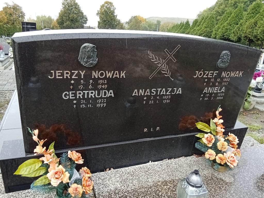 Grób Anastazja Nowak