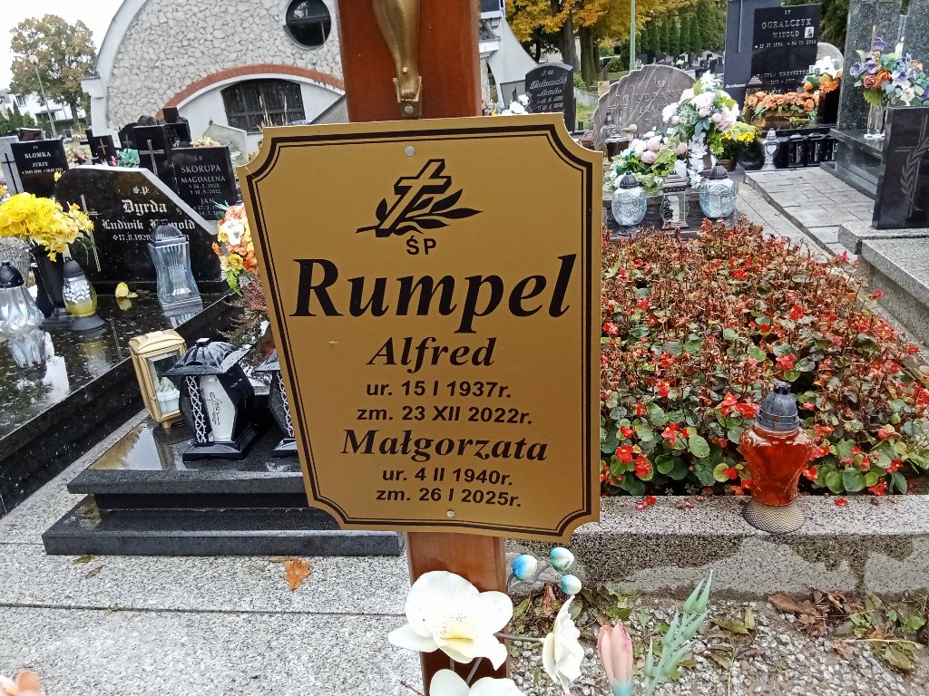 Grób Małgorzata Rumpel