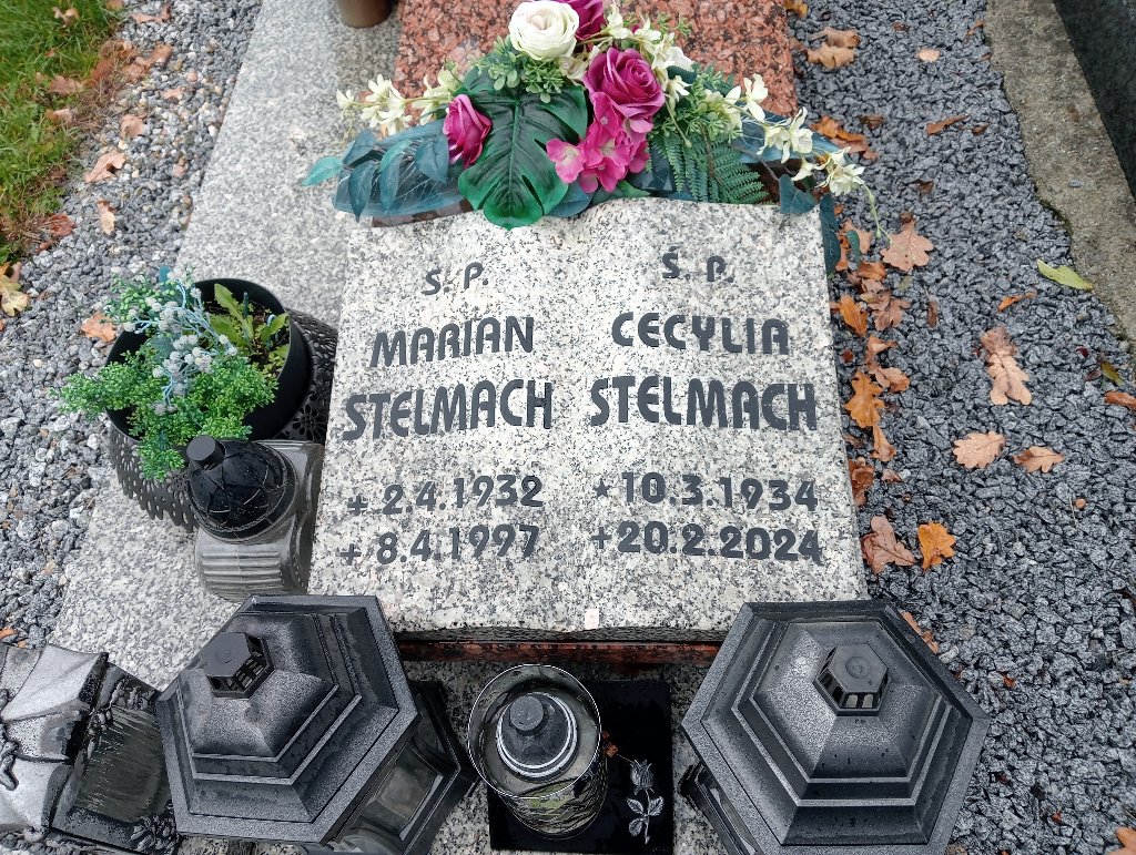 Grób Marian Stelmach