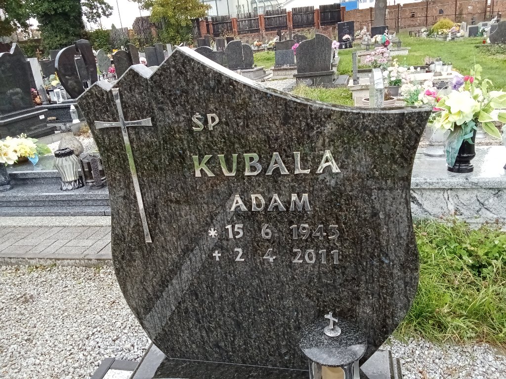 Grób Adam Kubala